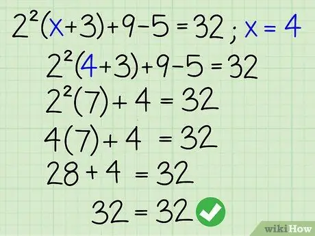 Solve for X Step 6