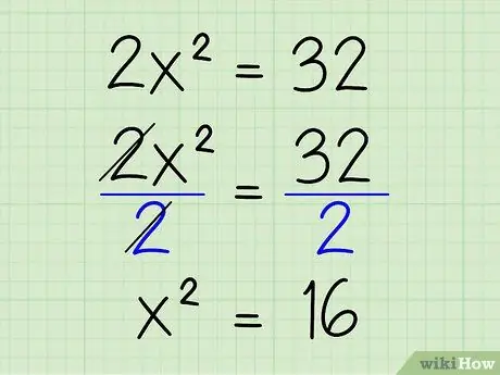 Risolvi per X Passaggio 9