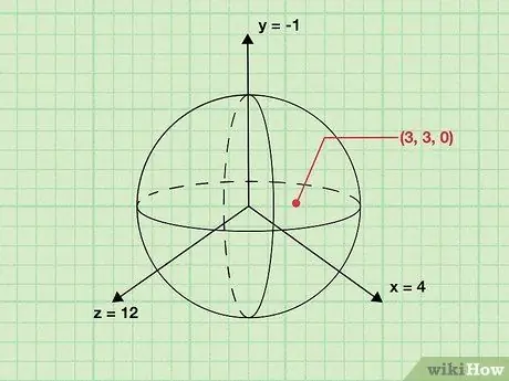 Cerqueu el radi d'una esfera Pas 8