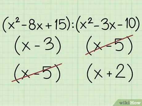 Simplifier un ratio Étape 17