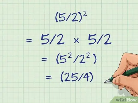 Frazioni quadrate Passaggio 2