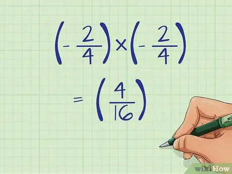 Fractions carrées Étape 8