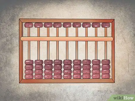 Gebruik 'n Abacus Stap 1