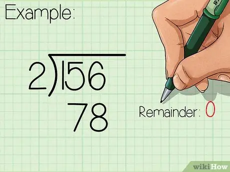 Convertir de decimal a binario Paso 2