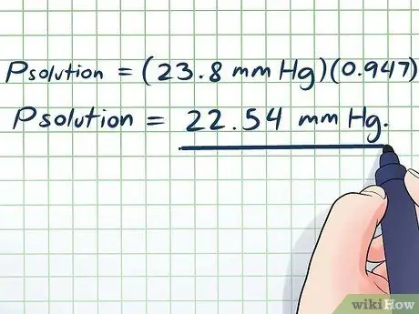 Hitung Tekanan Wap pada Langkah 10