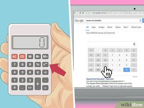 Găsiți o rădăcină pătrată fără un calculator Pasul 7