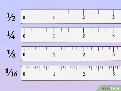 Measure in Inches Step 2