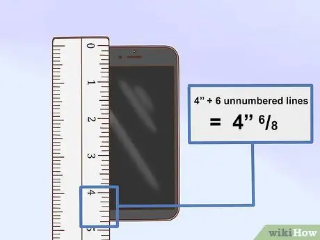 Measure in Inches Step 7