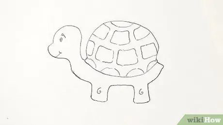 Dibujar una tortuga Paso 8