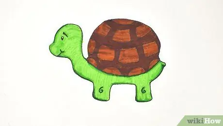 Dibujar una tortuga Paso 9