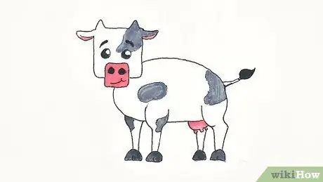 Draw a Cow Step 8