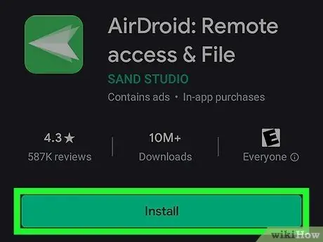 Uporabite aplikacijo AirDroid v Androidu 1. korak