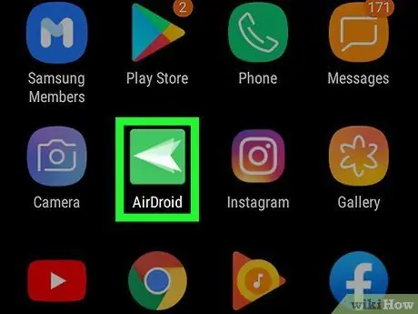 Usa l'app AirDroid su Android Passaggio 2