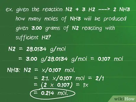 Gawin ang Stoichiometry Hakbang 8