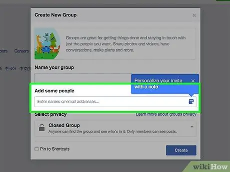 Unda Kikundi kipya cha Facebook Hatua ya 8