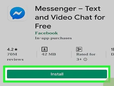 Use o Facebook Messenger Etapa 3