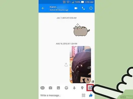 Utilitzeu el pas 45 de Facebook Messenger