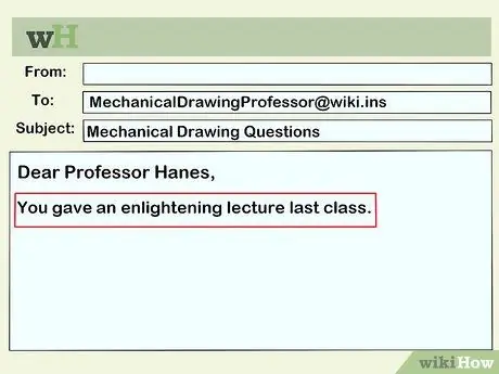 Enviar un correo electrónico a un profesor Paso 7