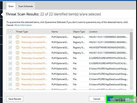 Txheeb Malware Kauj Ruam 23