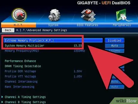 Overclock d'un PC Pas 7