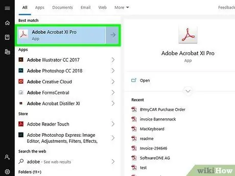 Padamkan Item dalam Dokumen PDF Dengan Adobe Acrobat Langkah 1