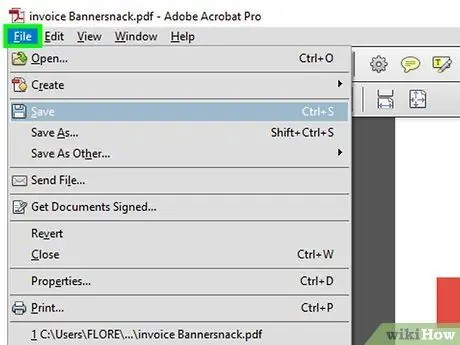 Tanggalin ang mga Item sa Mga Dokumentong PDF Sa Adobe Acrobat Hakbang 13