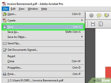 Suprimiu els elements dels documents PDF amb l'Adobe Acrobat Pas 14