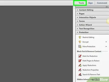 Suprimiu els elements dels documents PDF amb l'Adobe Acrobat Pas 17