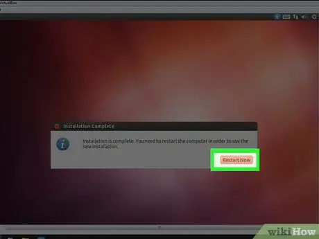 Installige Ubuntu VirtualBoxi sammu 35 juurde