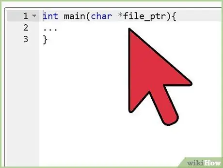 Schrijf standaardcode in C++ Stap 2