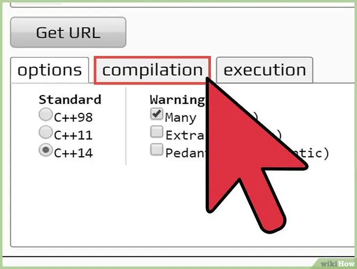 Escreva o código padrão em C ++ Etapa 6