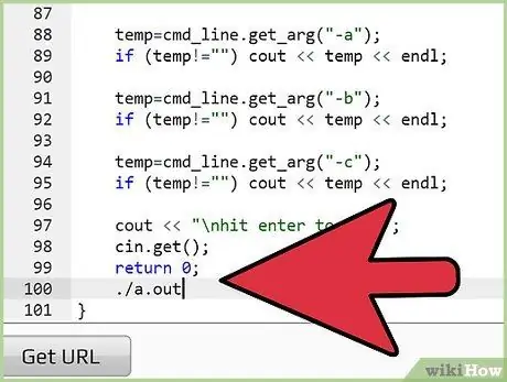 Scrieți codul standard în C ++ Pasul 7