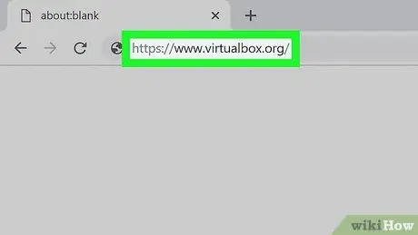 დააინსტალირეთ VirtualBox ნაბიჯი 1