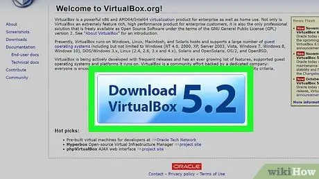 A VirtualBox telepítése 2. lépés