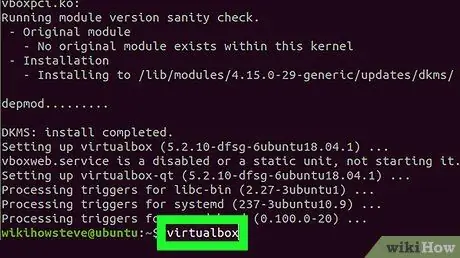 Namestite VirtualBox 21. korak