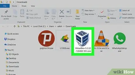 قم بتثبيت برنامج VirtualBox الخطوة 4