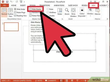 Etapa 2 para fazer um modelo de PowerPoint