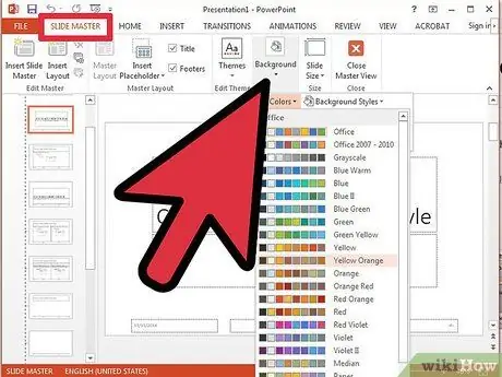 Crea un modello PowerPoint Passaggio 3