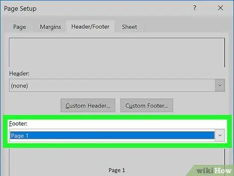 Fügen Sie eine Fußzeile in Excel hinzu Schritt 6