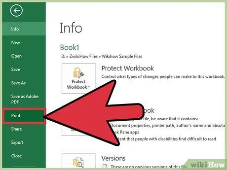 Imprimer une partie d'une feuille de calcul Excel Étape 10