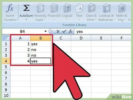 Използвайте формули за сумиране в Microsoft Excel Стъпка 10