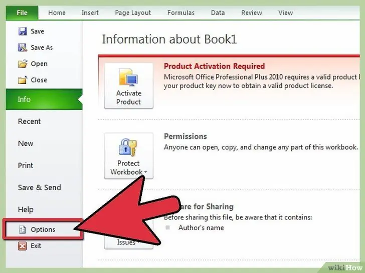 Run Regression Analysis in Microsoft Excel Step 1