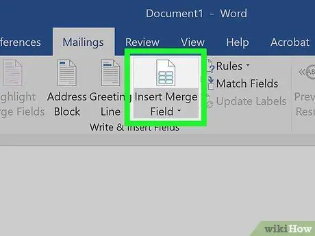 Mail Merge i Microsoft Word Steg 16