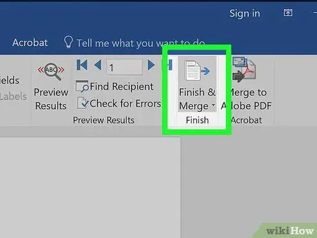 Mail Merge in Microsoft Word Step 19