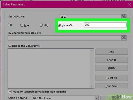 Microsoft Excel -da Solver -dan foydalaning 13 -qadam