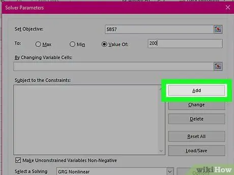 Koristite Solver u programu Microsoft Excel Korak 14