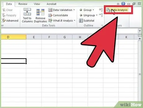 เรียกใช้การถดถอยพหุคูณใน Excel ขั้นตอนที่4