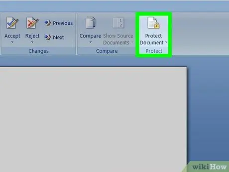 Κωδικός πρόσβασης Προστατέψτε ένα έγγραφο Microsoft Word Βήμα 4