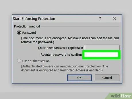 Protektahan ang Password ng isang Dokumento ng Microsoft Word Hakbang 8