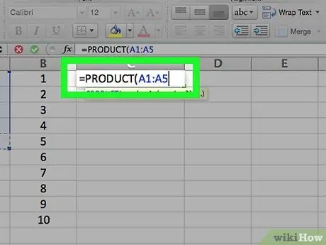 Multiplica en Excel Paso 20